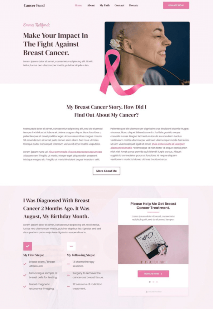 cancer fund starter template 768x1152 1