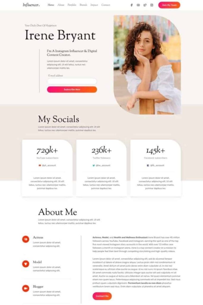 influencer starter template feature 768x1152 1